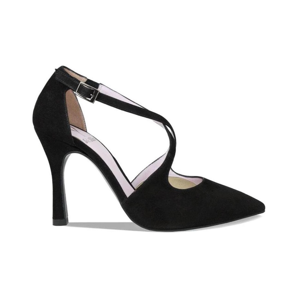 New Sole Bliss Black Suede Heels ⭐️